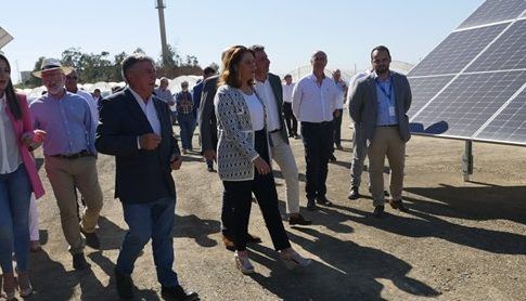 La nueva planta fotovoltaica de Moguer permitirá regar 550 hectáreas de cultivos con energías renovables