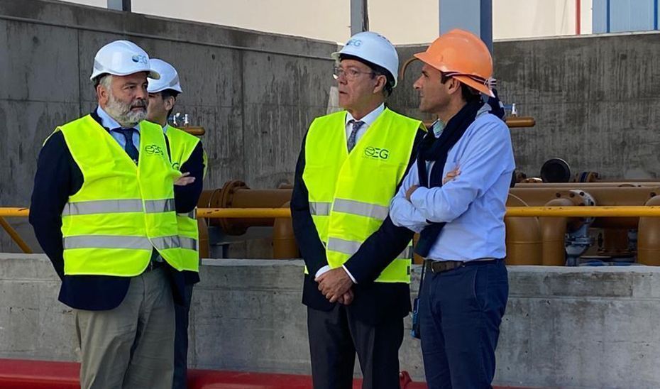Velasco estudia declarar de interés estratégico el 'hub' de economía circular de Olivia Energy en Cádiz