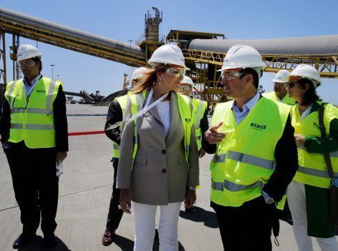 La nueva terminal de graneles mecanizada de BERGÉ, un paso más en la senda de crecimiento de la actividad del Puerto de Huelva