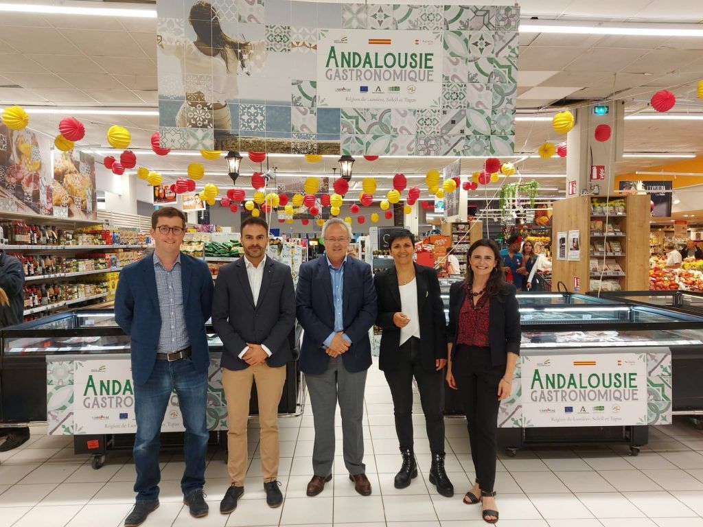 Extenda y Landaluz impulsan el agroalimentario andaluz en Système U, el segundo grupo de gran distribución de Francia