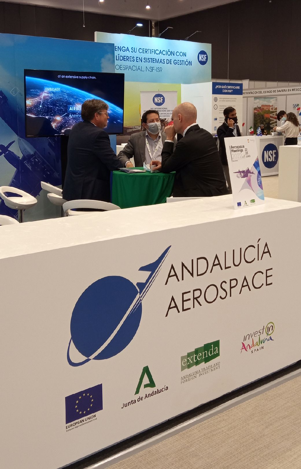 Extenda impulsa la internacionalización de la industria aeroespacial andaluza en Europa y América a través de ILA Berlín y ADM Querétaro