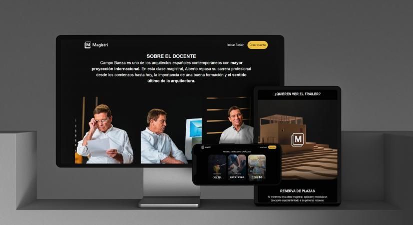 Magistri, educación magistral a la carta con experiencia cinematográfica