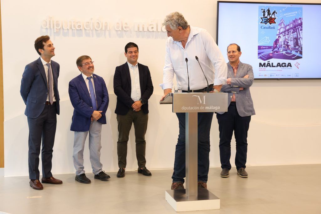 La Diputación de Málaga trae a la provincia el circuito de baloncesto Plaza 3X3 CaixaBank en su décima edición