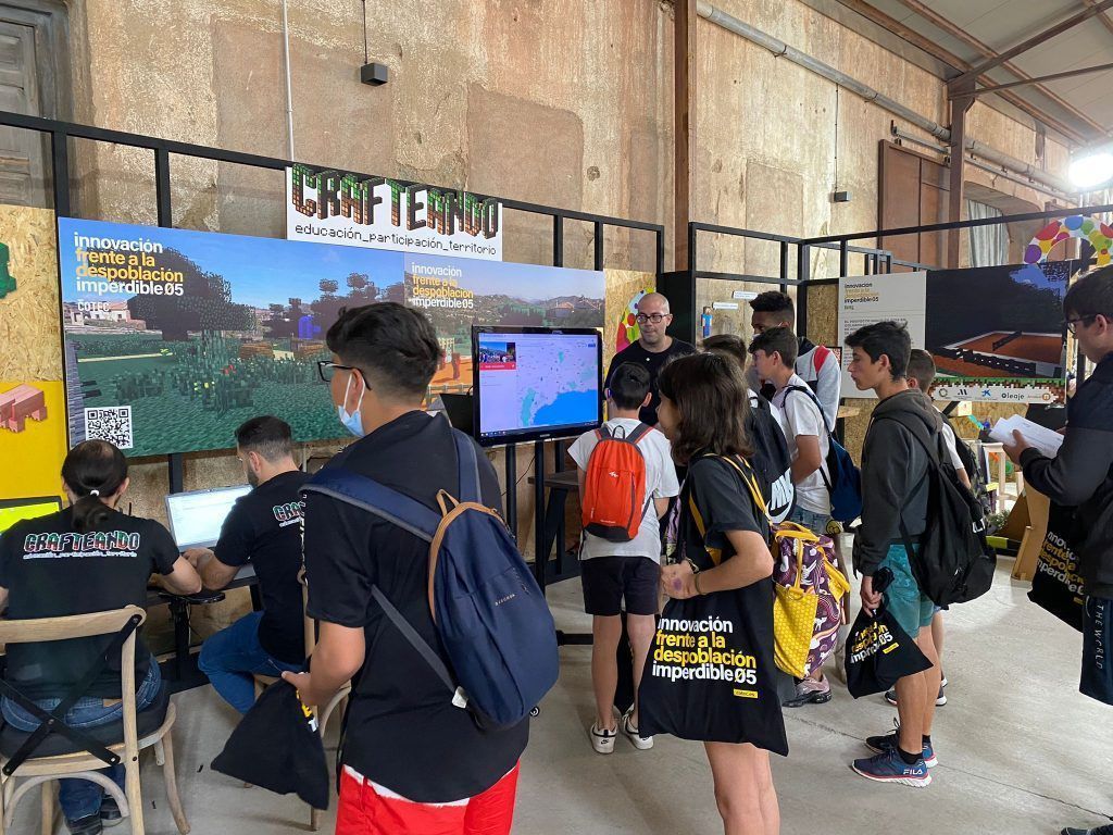 La Noria de la Diputación participa en el festival nacional de la innovación para la despoblación de COTEC en Segovia