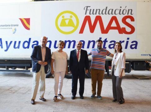 Fundación MAS y Grupo MAS envían un tercer camión con 15 toneladas de ayuda humanitaria a Ucrania
