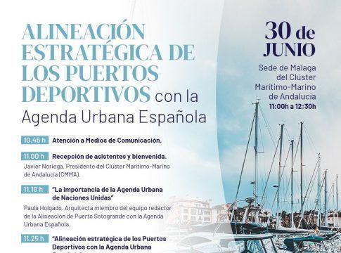 El CMMA acoge las jornadas de Puerto Sotogrande ‘Alineación estratégica de los puertos deportivos con la Agenda Urbana Española’ el 30 de junio