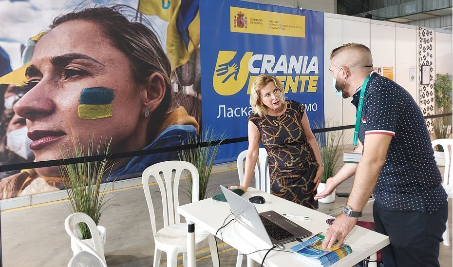 El SAE activa en Málaga un dispositivo de atención en materia de empleo a refugiados ucranianos