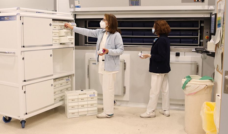 El SAS modernizará las unidades de Farmacia de 18 hospitales con una inversión de 5,5 millones