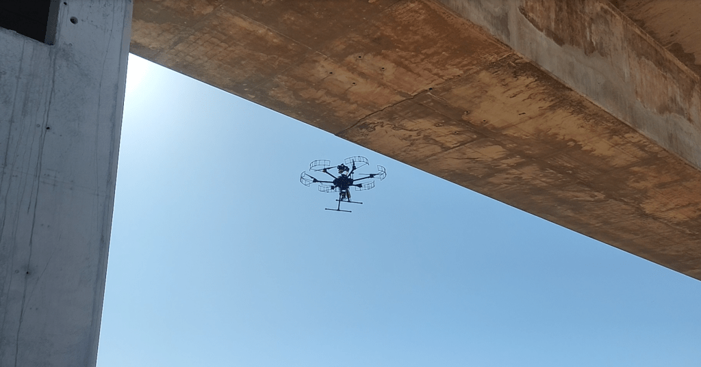Robots aéreos andaluces mejoran la inspección y evaluación de infraestructuras civiles envejecidas