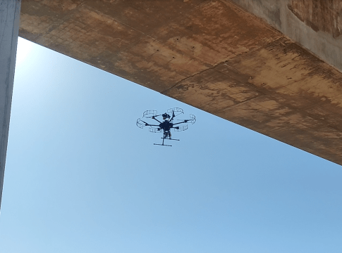 Robots aéreos andaluces mejoran la inspección y evaluación de infraestructuras civiles envejecidas