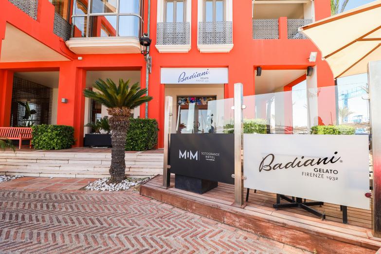 Badiani inaugura su segunda gelateria en España con una pop up en el Hotel MIM de Sotogrande