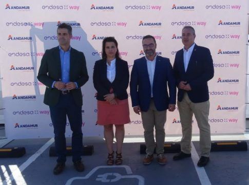 Endesa X Way y Andamur inauguran su primer hub de cargadores ultrarrápidos de 350 kW en Andalucía