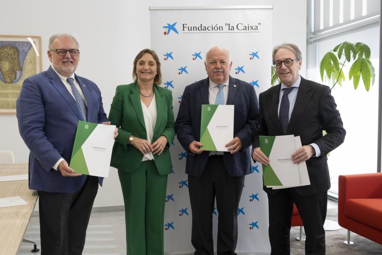 La Fundación ”la Caixa” amplía su alianza para atender a personas al final de la vida y a sus familiares en Andalucía