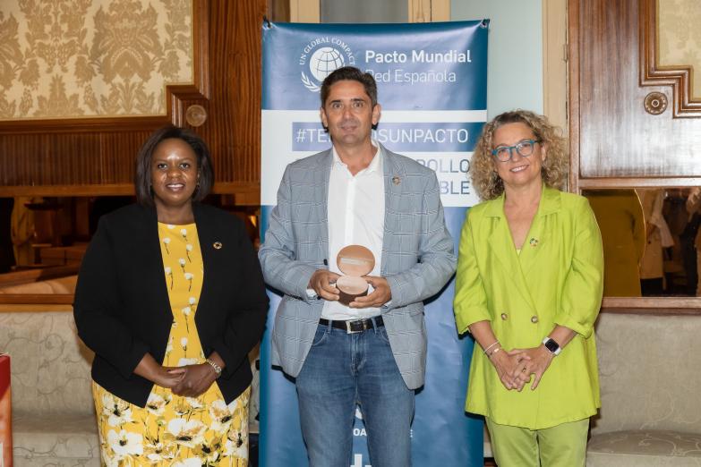 Cuna de Platero recibe un reconocimiento de Pacto Mundial por ser guía para adherirse a los ODS
