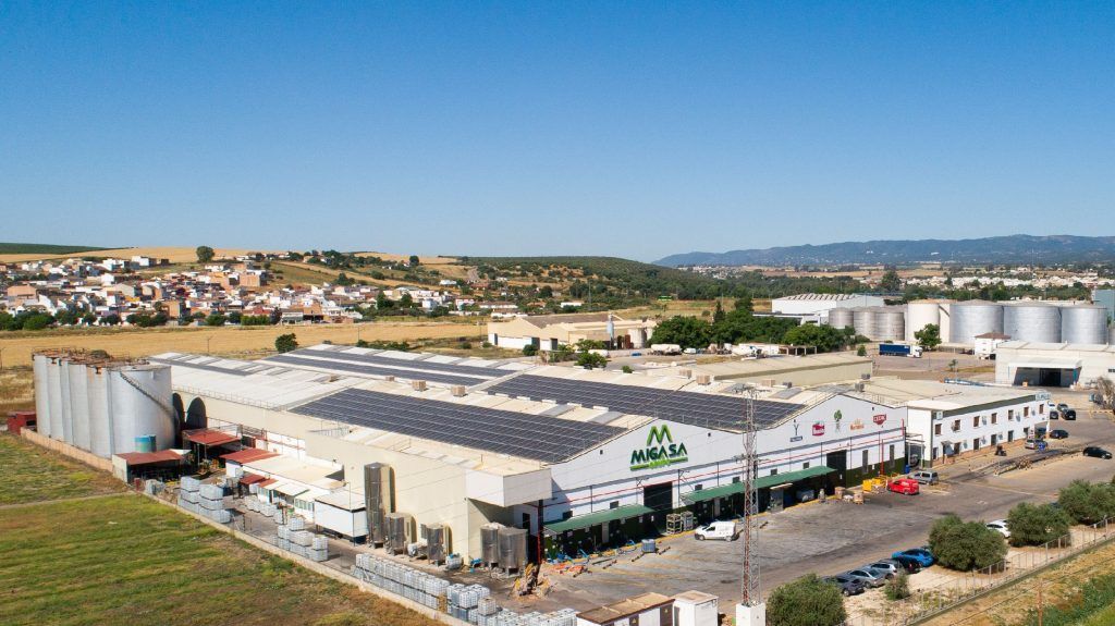 MIGASA apuesta por el autoconsumo y confía a POWEN la instalación fotovoltaica de su planta de Córdoba