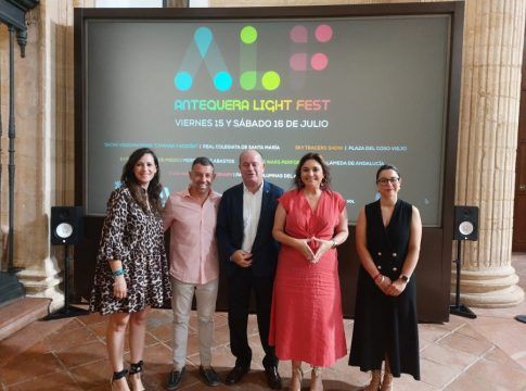 Diputación y Turismo Costa del Sol continúan su apoyo a los segmentos de Ocio, Cultura e Interior con su apoyo a una nueva edición del Antequera Light Festival