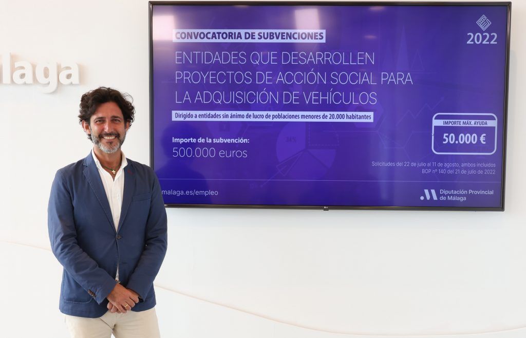 La Diputación destina medio millón de euros a las entidades sociales para que adquieran vehículos para mejorar sus servicios