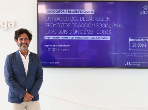 La Diputación destina medio millón de euros a las entidades sociales para que adquieran vehículos para mejorar sus servicios
