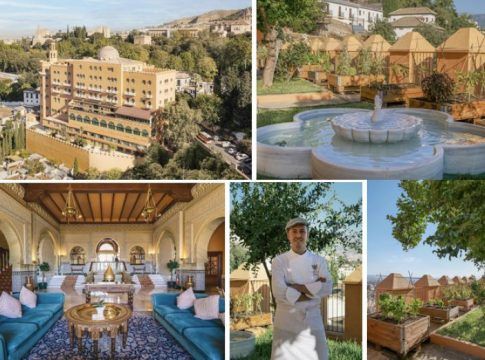 El hotel Alhambra Palace presenta su nuevo huerto urbano ecológico