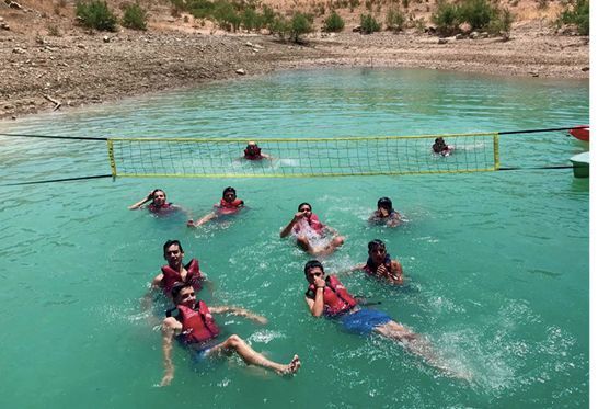 Agua y sol también en el interior de Andalucía