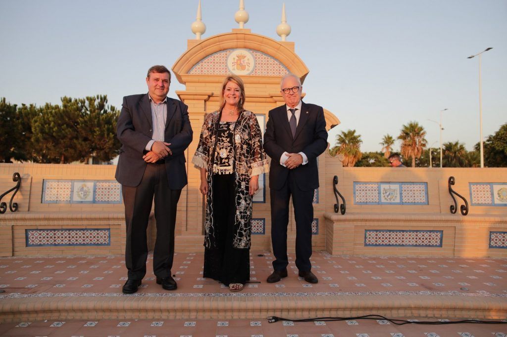 El Puerto de Huelva recupera la Fuente de las Naciones para los onubenses