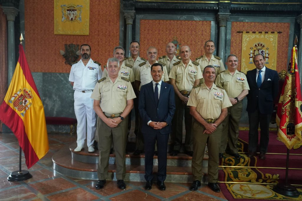 Moreno subraya la entrega, capacidad y el sacrificio de las Fuerzas Armadas y su destacado papel de presente y de futuro