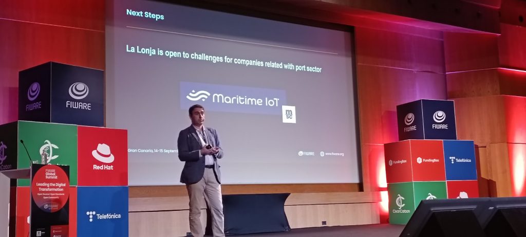 Maritime IoT Solutions (grupo MSC) elige la Lonja de Innovación del Puerto de Huelva para desarrollar un proyecto tecnológico de alto nivel