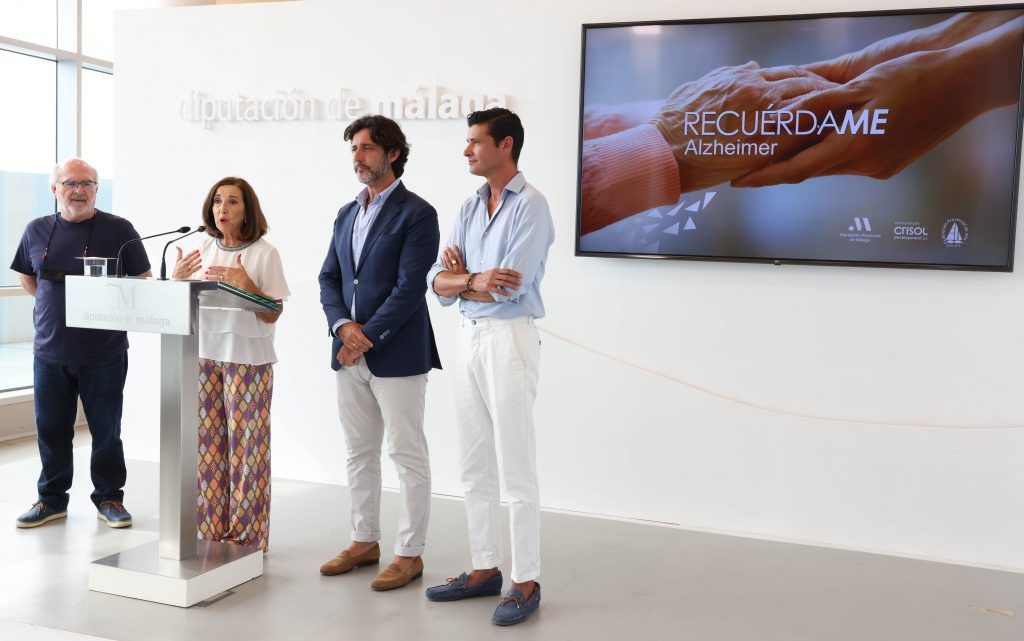La Diputación de Málaga visibiliza la enfermedad de Alzheimer con motivo del Día Mundial