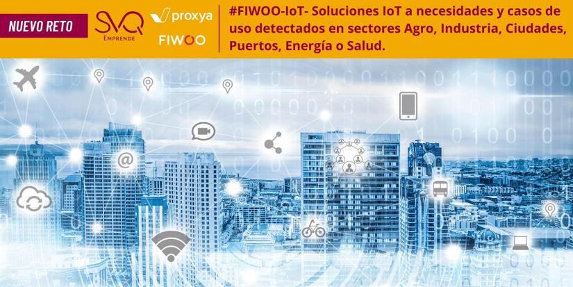 El ecosistema SVQ Emprende y la empresa Proxya lanzan desde Sevilla un reto tecnológico para aplicar la plataforma de IoT ‘Fiwoo’ a soluciones de digitalización