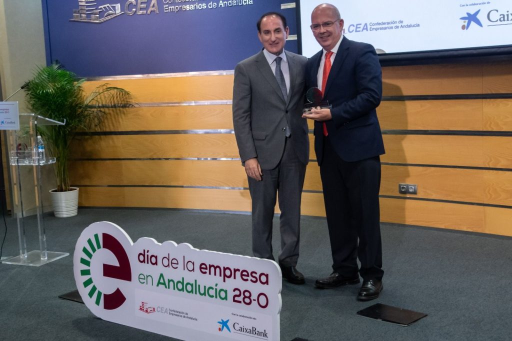 Las Cámaras de Andalucía son reconocidas por la CEA por su labor de apoyo al tejido productivo en el Día de la Empresa