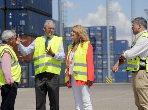 El Puerto de Huelva amplía la terminal intermodal de Majarabique para incrementar la capacidad de los trenes que operan entre esta plataforma y el Muelle Sur