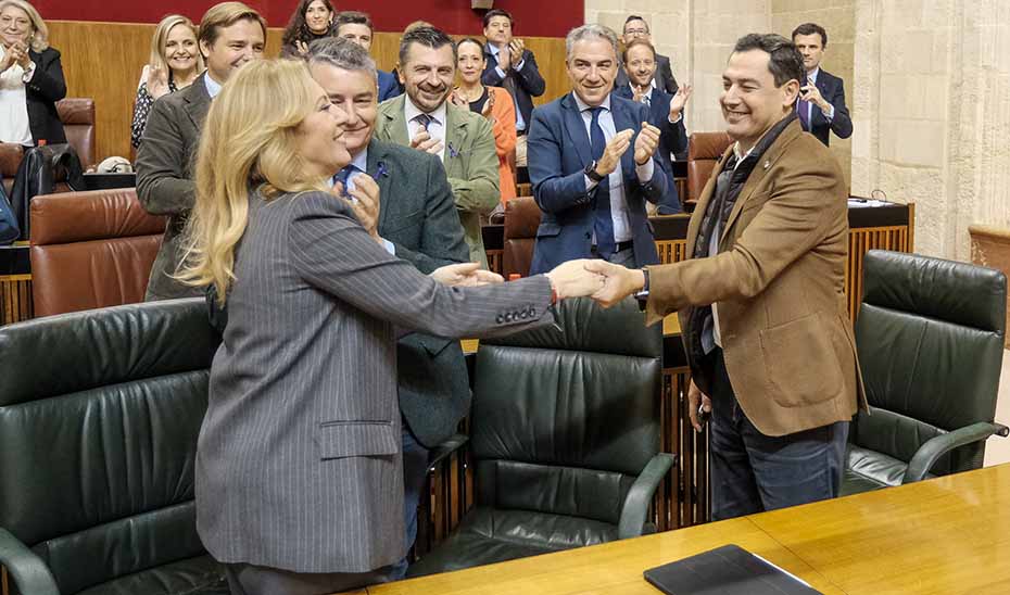 Carolina España ofrece a la oposición "mano tendida" para mejorar los Presupuestos de 2023