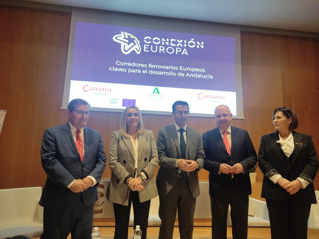 Cámaras Andalucía reclaman avanzar en la conexión de los corredores Central y Mediterráneo para la transversalidad y vertebración ferroviaria