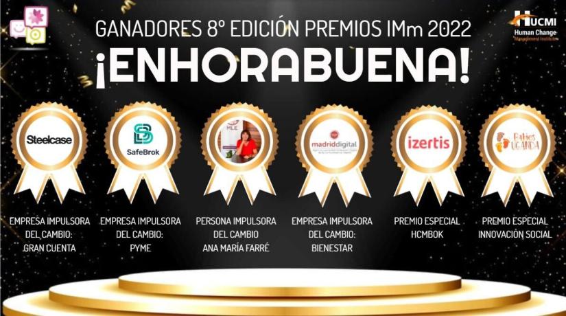 SafeBrok, premiada en la categoría de Empresa Impulsora del Cambio (Pyme) en la VIII edición de los Premios IMm