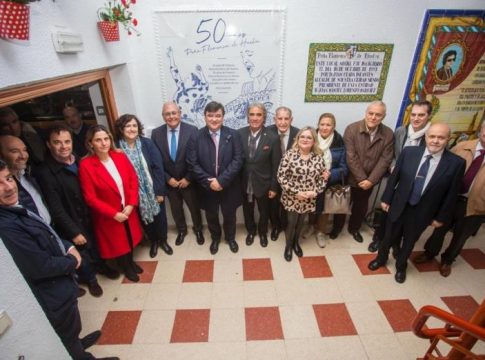 La Fundación Atlantic Copper participa en el cierre de los actos del 50 aniversario de la Peña Flamenca de Huelva