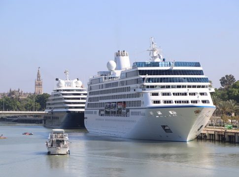 <strong>Aumentan las escalas de cruceros en el Puerto de Sevilla y se aproximan a los datos prepandemia</strong>