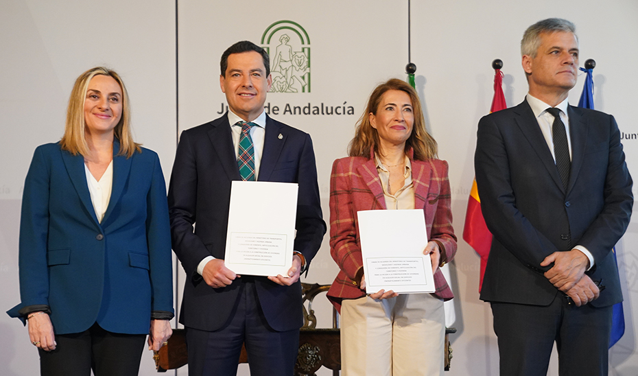 Moreno valora el acuerdo con el Ministerio para la construcción en Andalucía de 1.039 ecoviviendas en alquiler que generará unos 3.000 empleos