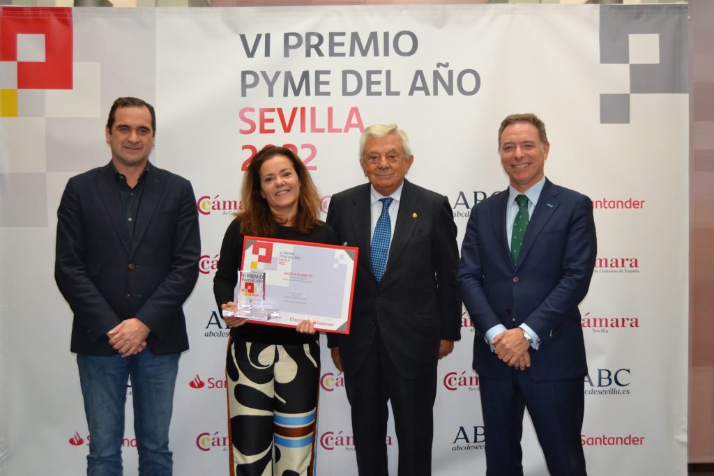 <strong>La empresa sevillana Grupo R Queraltó finalista nacional del Premio Pyme del Año 2022</strong>