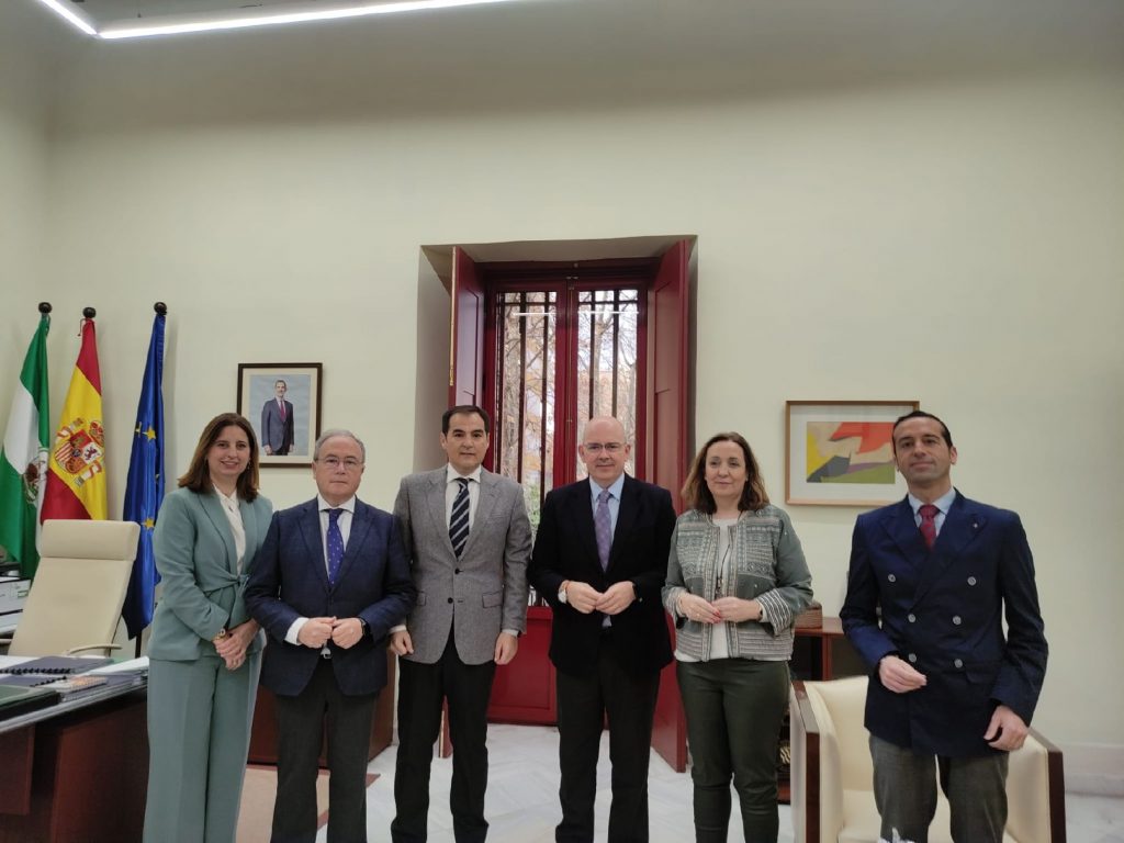 <strong>Cámaras Andalucía y Consejería de Justicia estudian el fomento de la mediación para evitar la judicialización en los conflictos de empresas</strong>