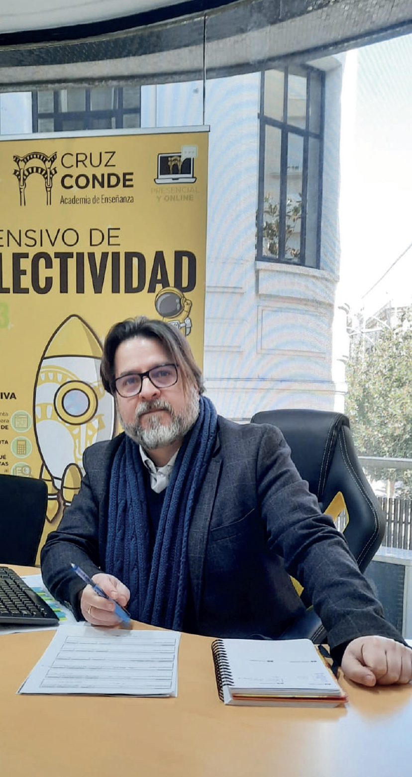 Fermín Castro: “Cruz Conde: una academia donde las metas están al alcance de la mano”