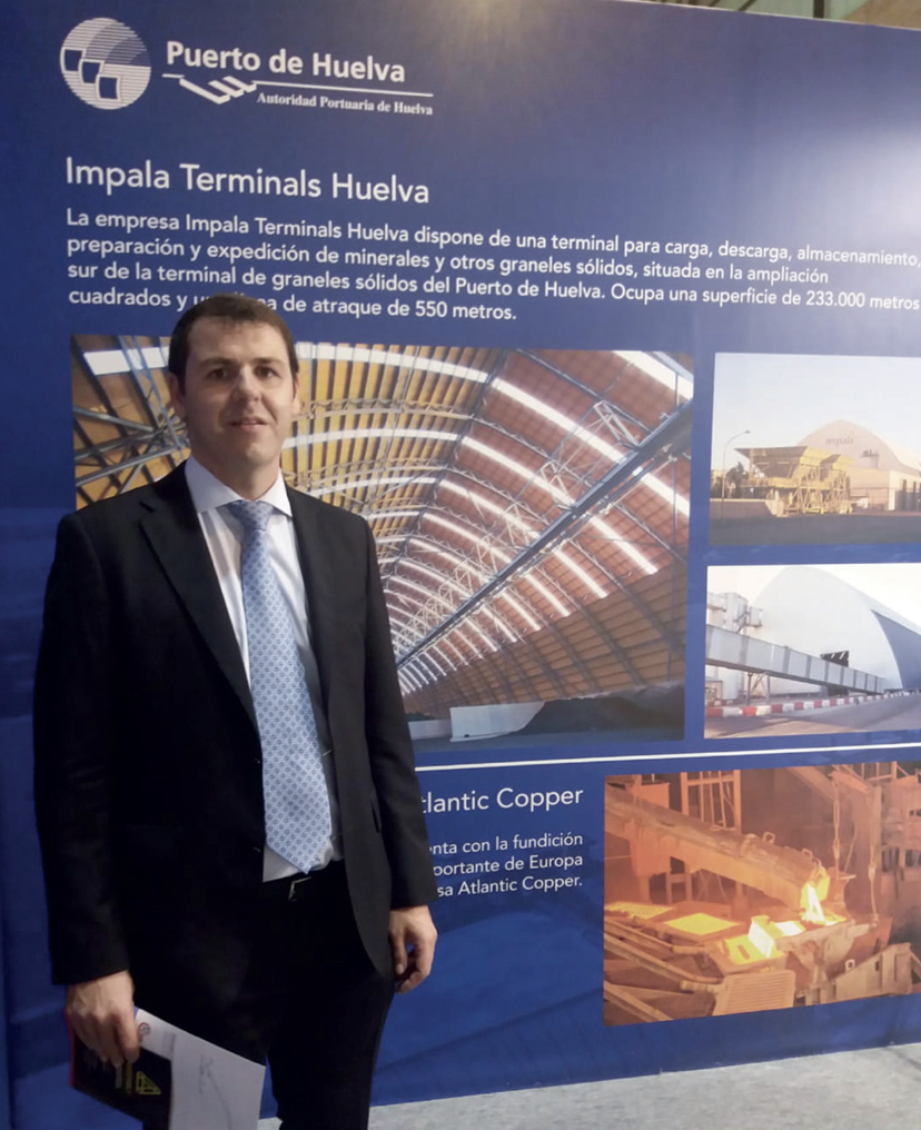 Javier Peña: “IMPALA, pieza clave para que el Puerto de Huelva sea un referente en el sector logístico portuario en apoyo a la minería”