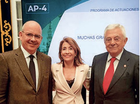 Encuentro con la ministra de Transportes para avanzar en la mejora de la conexión Sevilla-Cádiz