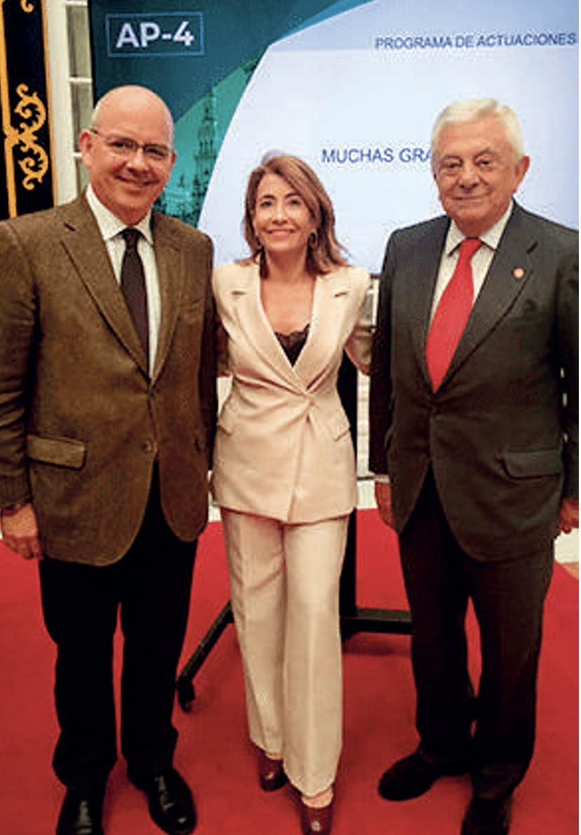 Encuentro con la ministra de Transportes para avanzar en la mejora de la conexión Sevilla-Cádiz
