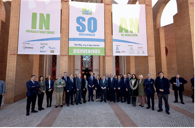 El I Salón de Infraestructuras Sostenibles de Andalucía (INSOAN) reclama infraestructuras vitales con las que preservar el medio ambiente en los territorios y ciudades de Andalucía