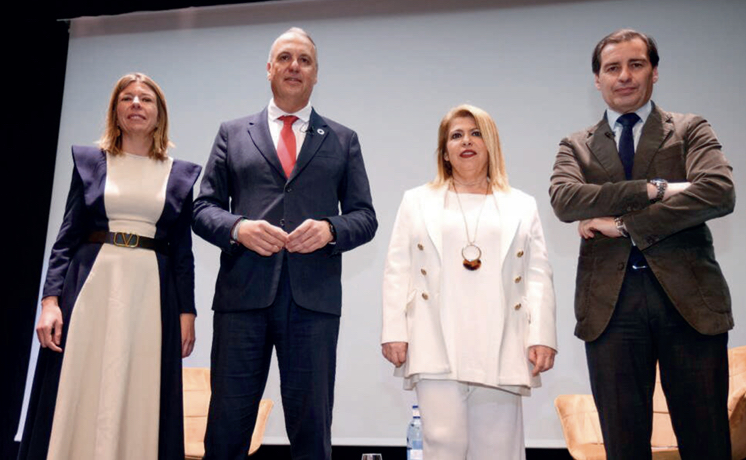 Juan Carlos Ruiz Boix, presidente de la Diputación de Cádiz, en los Encuentros Informativos de Europa Press