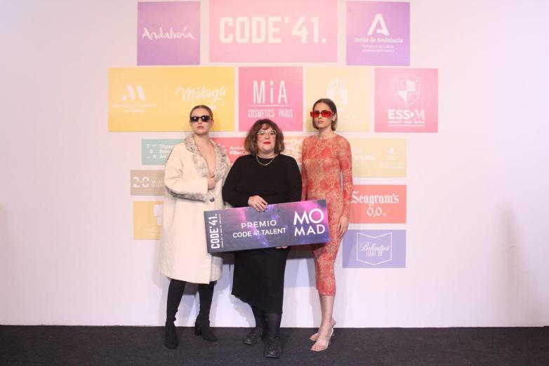 Párraga Escobar, ganadora de la nueva edición del Certamen de Jóvenes Diseñadores de la Semana de la Moda de Andalucía, Code 41 Talent Momad