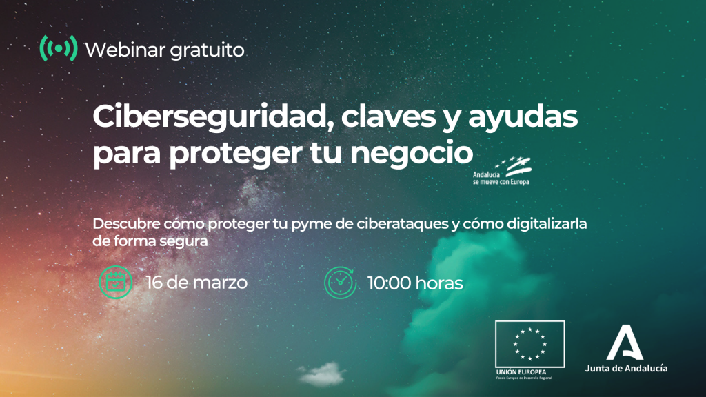 <strong>WEBINAR 5 – ‘Ciberseguridad: claves y ayudas para proteger tu negocio’ </strong>
