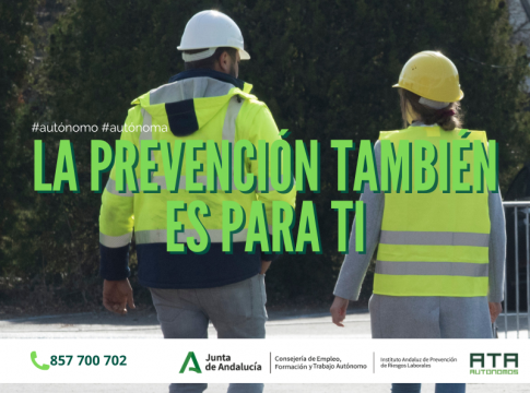 <strong>ATA Andalucía ayuda a la prevención de accidentes de todas las personas trabajadoras autónomas de Andalucía</strong>