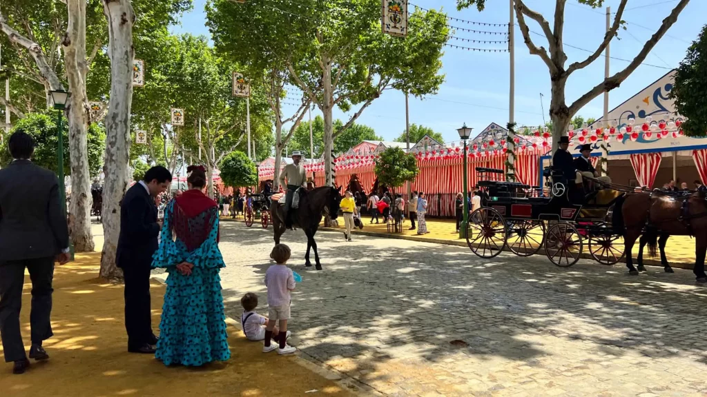 La Feria de Sevilla contará con tecnología 5G de Movistar