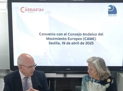 <strong>Cámaras Andalucía y el Consejo del Movimiento Europeo acercarán a las empresas las oportunidades que ofrece la UE </strong>